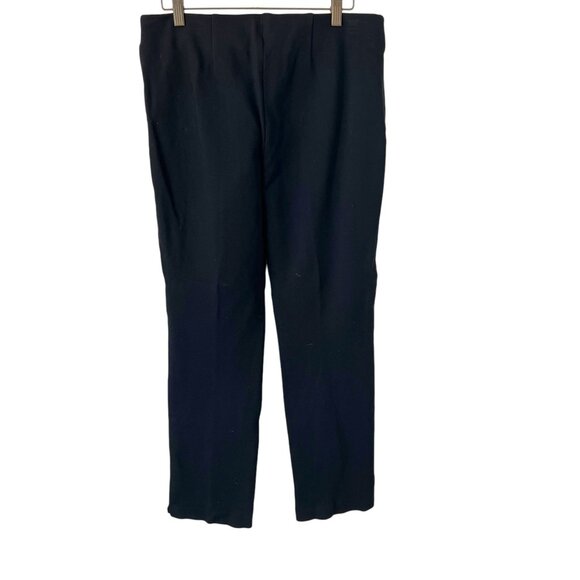 Chicos Black Mid Rise Pull On Straight Pants 1 Medium - Picture 4 of 12